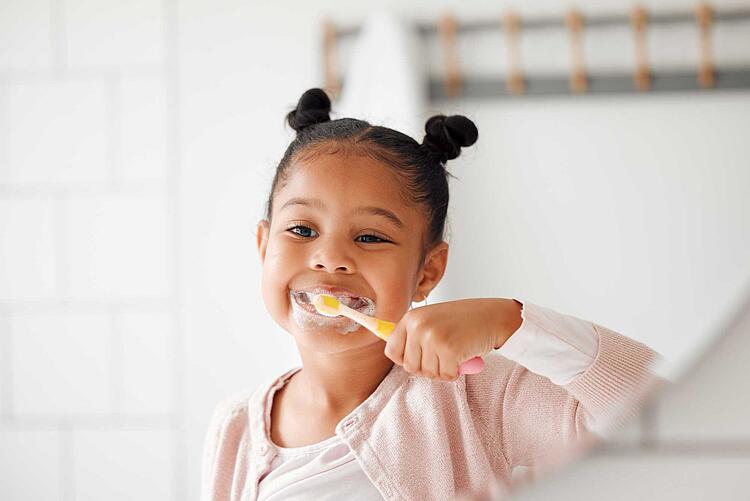 Zähneputzen bei Kindern