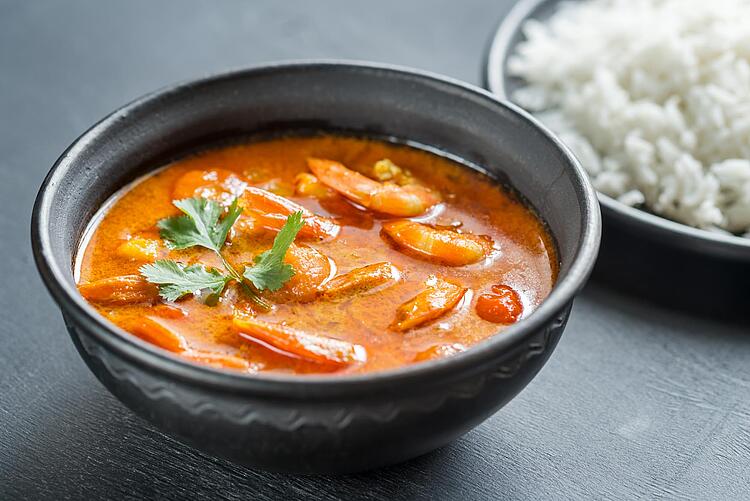 Curry mit Meeresfrüchten